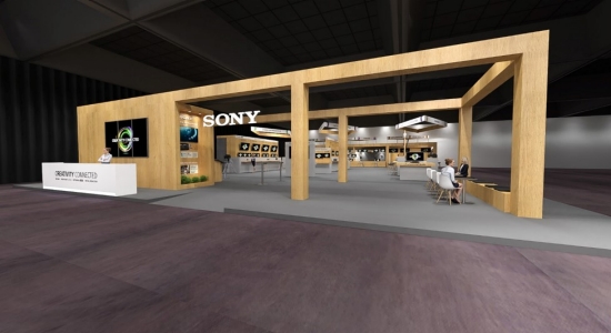 索尼IBC2024展位效果图
